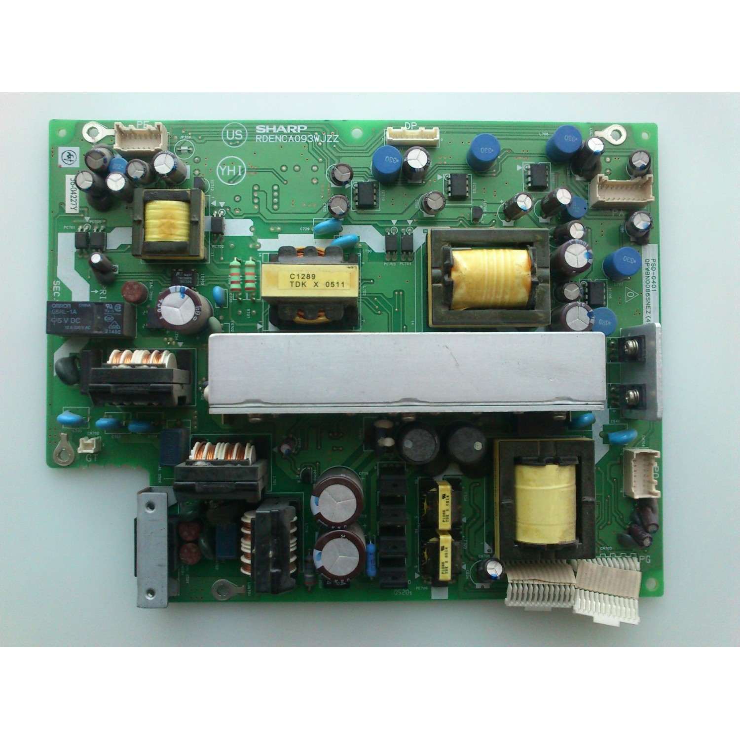 FUENTE PARA TV SEIKI / NUMERO DE PARTE LK-PL240406E2 / LKP-PL034 / MO29220008 / 20120925 / A000812 / PANEL V216BG1 -LE1 REV.C1 / MODELO SE222FS